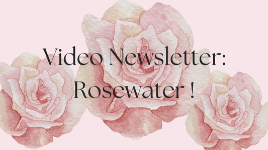 Video Newsletter! Rosewater