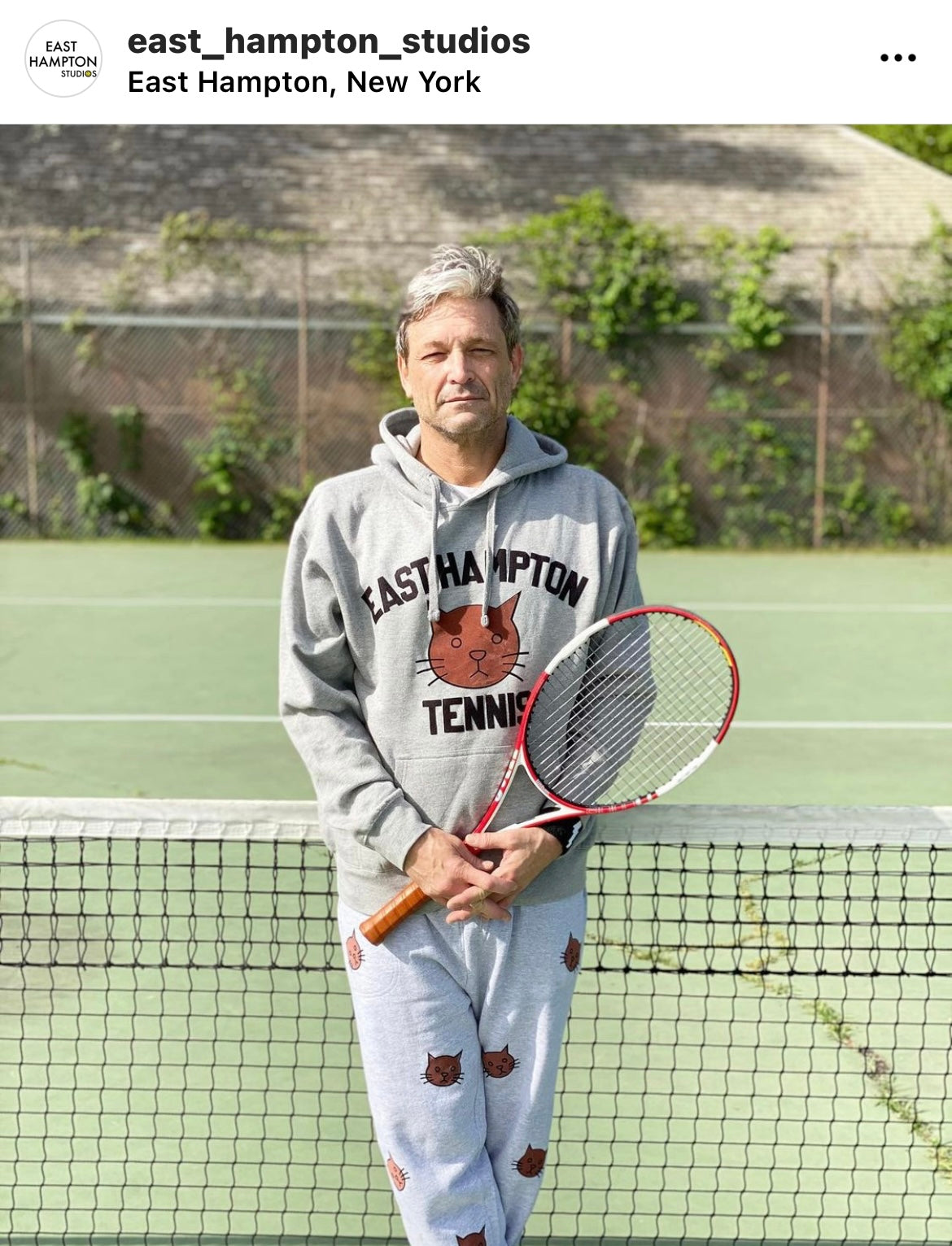 East Hampton Tennis Cat Sweatpants